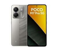 Xiaomi POCO M7 Pro 5G, 12+256GB, Argento, fotocamera principale da 50MP con OIS, batteria da 5110 mAh (tipi) con 45 W HyperCarge, IP64, funzioni AI (senza caricabatterie incluso)
