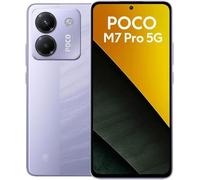 XIAOMI POCO M7 Pro 5G smartphone, 8+256GB, 50MP fotocamera principale con OIS, 5110 mAh batteria (tipi) con 45 W HyperCharge, IP64, caratteristiche AI (senza caricabatterie incluso) (Purple, 8+256G)