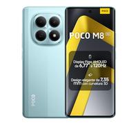 XIAOMI POCO M8 5G, Smartphone 8+256GB, Verde, Snapdragon® 6 Gen 3 | Display AMOLED FIoW 6,77" 120Hz, Doppia fotocamera AI 50MP, Design curvo 3D da 7,35 mm, Garanzia 2 anni