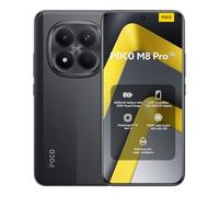 XIAOMI POCO M8 Pro 5G Smartphone 12GB+512GB, 6.83" CrystalRes 1.5K AMOLED Display, Snapdragon 7s Gen 4, 50MP Light Fusion 800 with OIS, 6500mAh Battery, Supporti 100W HyperCharge. (Nero)