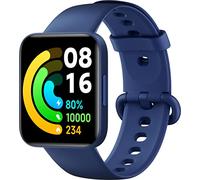 Xiaomi POCO Watch (Blue), Misurazione SpO2, Battito Cardiaco, Display AMOLED da 1,6", GPS, Resistenza all'acqua ATM, Blu, Versione Italiana