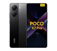 Xiaomi POCO X7 Pro (smartphone), 8+256GB, 50MP camera principale con OIS, batteria da 6.000mAh (typ) con ricarica HyperCharge da 90W, IP68, funzioni AI (caricabatterie non incluso), Nero