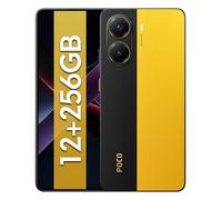 XIAOMI POCO X7 Pro - Smartphone de 12+256GB, Pantalla CrystalRes 1.5K 120Hz AMOLED, MediaTek Dimensity 8400-Ultra, Cámara de 50 MP, 90W HyperCharge, Cargador no Incluido, Amarillo (Versión ES)