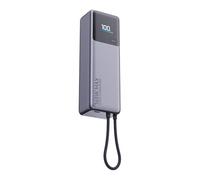 Xiaomi Power Bank da 165 W, 10000 mAh, cavo USB C integrato, 165 W, doppia porta, 120 W, ricarica rapida da 90 W, batteria agli ioni di litio, adatto per aerei, design compatto con display a colori