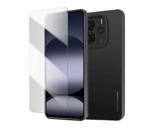 XIAOMI Protettiva PCKXFM-N144 Cover per Xiaomi Redmi Note 14 4G, Nero