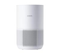 Xiaomi Purificatore d'aria 4 Compact per 48㎡, uso doppio desktop/pavimento, filtro contro polvere, polline, allergeni, controllo app e voce, modalità sonno silenziosa, risparmio energetico, bianco