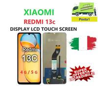 DISPLAY LCD TOUCH LCD XIAOMI REDMI 12 23053RN02L 23053RN02Y VETRO NERO FRAME GLS
