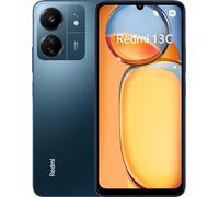 Xiaomi Redmi 13C Smartphone 4+128GB, Display LCD da 6,74" a 90Hz, MediaTek Helio G85, Dual Camera con IA fino a 50MP, Batteria da 5000mAh, Blu (versione ES)