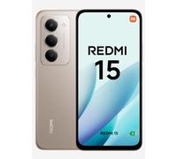 XIAOMI Redmi 15 - Smartphone 6 + 128 GB, Grigio Titano, display da 6,9" 120Hz, processore Snapdragon® 685, fotocamera da 50 MP, batteria da 7000 mAh, caricabatterie non incluso
