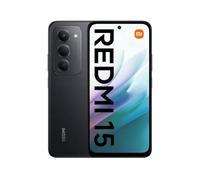 XIAOMI Redmi 15 - Smartphone von 6 + 128GB, Schwarz Midnight, Bildschirm von 6,9" 120Hz, procesador Snapdragon® 685, 50MP-Kamera, 7000mAh, Keine Ladegeräte enthalten