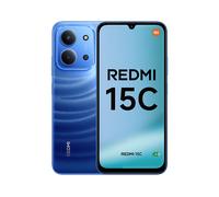 Xiaomi Redmi 15C Smartphone 4+256GB, Nero MediaTek, Schermo da 6,9" 120Hz, MediaTek Helio G81-Ultr, Fotocamera da 50 MP, 6000 mAh, Non Include Caricabatterie