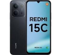Xiaomi Redmi 15C - Smartphone da 4 + 128GB, Nero Medianoch, Schermo da 6.9" 120Hz, MediaTek Helio G81-Ultr, Fotocamera da 50MP, 6000mAh, Non include caricabatterie