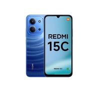Xiaomi Redmi 15C - Smartphone da 4 + 256GB, Luz de Lun Azzurra, Schermo da 6.9" 120Hz, MediaTek Helio G81-Ultr, Fotocamera da 50MP, 6000mAh, Non include caricabatterie