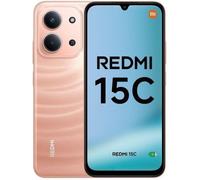 Xiaomi Redmi 15C - Smartphone da 4 + 256GB, Crepuscolo arancione, schermo da 6.9" 120Hz, MediaTek Helio G81-Ultr, fotocamera da 50MP, 6000mAh, Caricabatterie non inclusi