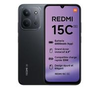 Xiaomi Redmi 15c 4+256GB 6.9 5G Midnight Black DS EU