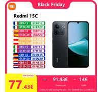 Xiaomi Redmi 15c 4+128GB 6.9" 4G Moonlight Blue DS EU