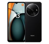 Xiaomi Redmi A3 Smartphone 4 GB+128 GB, 5000 mAh, 90 Hz, display da 6,71 pollici, nero