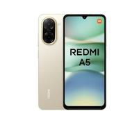 XIAOMI Redmi A5 4G smartphone, 4+128GB, Oro, schermo grande 6,88”, fotocamera principale da 32MP, batteria da 5200 mAh (tipo), caricabatterie non incluso
