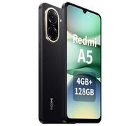 Xiaomi Redmi A5 Smartphone, 128 GB ROM 4 GB RAM 5200 mAh, 120 Hz 6,88 pollici, 32 MP AI Dual Camera Processore Octa-Core Nero