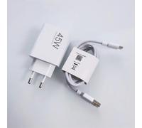 Xiaomi Redmi Nota 13T 14 Pro Pad 7 45W Caricatore originale EU Turbo Charge Adattatore per caricabatterie rapido 1/1.5/2 M Tipo C Cavo per Mi 10T 9