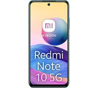 XIAOMI Redmi Note 10 5G - Smartphone 4+64GB, 6,5” 90Hz DotDisplay, MediaTek Dimensity 700 5G, 48MP Triple-Camera, 5000mAh batteria, Aurora Green (Official Version + 2 Years Warranty)
