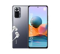 Xiaomi Redmi Note 10 Pro - Smartphone 6+128GB, 6,67” DotDisplay AMOLED 120Hz, Snapdragon 732G, 108MP Quad Camera, 5020mAh, Onyx Gray (Versione Italiana + 2 Anni di Garanzia)
