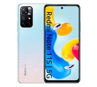 Xiaomi Redmi Note 11S 5G Smartphone, MTK Dimensity 810, 33W Pro Fast Charging, 50MP AI Triple Camera, NFC, 6+128 Blu Stella (versione ES)