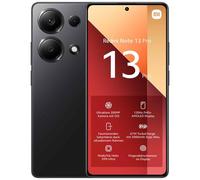 XIAOMI - Redmi Note 13 Pro 4G 256GB 8GB Ram Dual Sim Display 6.67' Ful HD+ Micro SD Fotocamera 200 Mpx Midnight Black