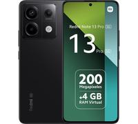 Xiaomi Redmi Note 13 Pro 5G Smartphone 8+256GB Snapdragon 7s Gen 2 6.67" Super QPD, Ultra-Clear 200MP Camera, Black (EU Versione)