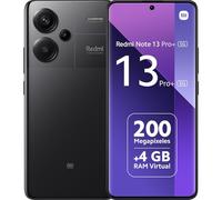 XIAOMI Redmi Note 13 Pro+ 5G Argento - Smartphone 8+256GB, Processore MediaTek 4nm, Fotocamera 200MP, HyperCharge 120W, Display 3D Curvo, Protezione IP68, Accessori non inclusi (ricondizionato)