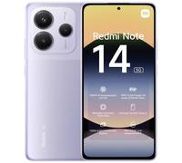 XIAOMI - Redmi Note 14 5G 128GB 6GB Ram Display 6.67' Main Camera 108MP Dual SIM ibrida USB tipo-C Dimensity 7025 Ultra Android 5110 mAh Levender Purp