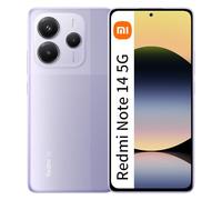 Xiaomi Redmi Note 14 5G Smartphone 8+256GB 108MP MediaTek Dimensity 7025-Ultra 120Hz Eye-Care Display 5110mAh Batteria con NFC, Without Charger. (Purple)