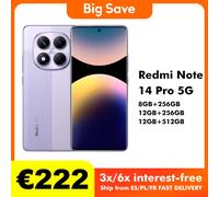 Xiaomi Redmi Note 14 Pro 5G NFC smartphone MediaTek dimensione 7300-schermo Ultra AMOLED 6,67 1,5 K 120 Hz 5110 mAh 200 MP fotocamera Green