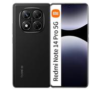 XIAOMI Redmi Note 14 Pro 5G Smartphone 12+512GB 200MP Pro-Grade AI Camera System MediaTek Dimensity 7300-Ultra 1.5K 120Hz Eye-Care Display 5110mAh Batteria con 45W Turbo Charging(Black)