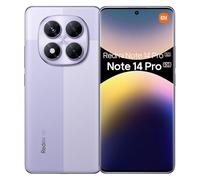 XIAOMI Redmi Note 14 Pro 5G Smartphone 12+512GB NFC 200MP Pro-Grade AI Camera System MediaTek Dimensity 7300-Ultra 1.5K 120Hz Eye-Care Display 5110mAh Battery, with NFC, with Charger(Purple)