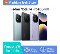 Xiaomi Redmi Note 14 Pro Plus 5g, NFC, Smartphone, Snapdragon ® 7S Gen 3, display Amoled da 6,67 pollici 1,5K, 120 Hz, fotocamera da 200 Mp, batteria da 5110 Mah Nero di mezzanotte