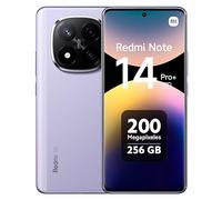 XIAOMI Redmi Note 14 Pro Plus 5G Smart Phone, 8GB RAM 256 GB, Pantalla AMOLED de 6,67'', Sensor de Huellas, Cámara de 200 MP, NFC, Cargador no Incluido, Color Lavender Purple