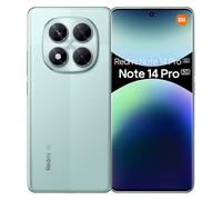 Xiaomi Redmi Note 14 Pro Smartphone 5G 8GB + 256GB MediaTek Dimensity 7300-Ultra 45W Turbo Charging with 5110mAh Battery, Charger Included (Ciano)