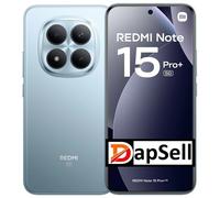 Xiaomi Redmi Note 15 Pro Plus 5G 512 GB Blu Glaciale - Schermo AMOLED 6,83 , Fotocamera 200MP, IP68, Octa-Core - Nouvo