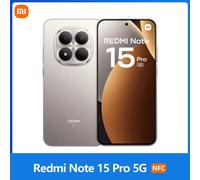 Xiaomi Redmi Note 15 Pro 5G, NFC, Schermo AMOLED 1.5K CrystalRes da 6,83 pollici, 120 Hz, Fotocamera da 200 MP, Batteria da 6580 mAh, IP68