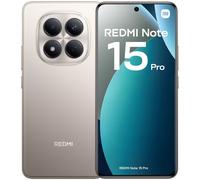 Xiaomi REDMI Note 15 Pro 8GB 256GB 6.77" AMOLED 4G Dual SIM Tripla Camera 200MP IP65 HyperOS Titanio