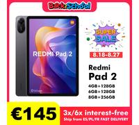 Xiaomi Redmi Pad 2 4 GB + tablet da 128 GB, schermo da 11 pollici, grigio (caricatore incluso)