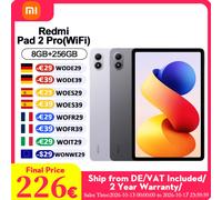 Xiaomi Redmi Pad 2 Pro Versione Globale, Wi-Fi, Display 2.5K Cristallino da 12,1', Frequenza di Aggiornamento 120Hz, Batteria da 12000mAh, Processore Avanzato Snapdragon 4nm ® Piattaforma mobile 7s