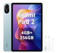 XIAOMI Redmi Pad 2 Tablet 4+256GB, 11" 2.5K, Display Enorme Ultra Sharp, Processore Helio G100 Ultra, Batteria 9000mAh, Wi-Fi, Verde Menta, Include Caricatore 33W