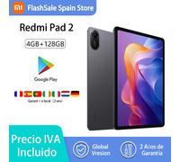 Xiaomi Redmi Pad 2 Wi-Fi, 11", risoluzione 2.5K, MediaTek Helio G100-Ultra, 90 Hz, fotocamera da 8 MP, batteria da 9000 mAh Verde menta