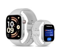 XIAOMI Redmi Watch 6 NFC, Smartwatch Uomo Donna, Activity Tracker AMOLED 2.07'' con Monitoraggio di Frequenza Cardiaca, 150+ modalità sportive, Autonomia 24 giorno, 5ATM, GPS, Android&iOS, Argento
