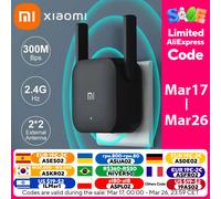 Xiaomi Ripetitore WiFi Pro Mi Amplificatore Espansore di rete Router Power Extender Roteador 300M 2.4G 2 Antenna per Router Home Office
