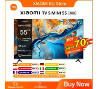 Xiaomi TV S Mini LED 55 2025 139,7 cm (55") 4K Ultra HD Smart TV Wi-Fi Nero 1200 cd/m²