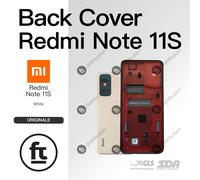 XIAOMI SCOCCA POSTERIORE ORIGINALE REDMI NOTE 11S WHITE COVER RETRO