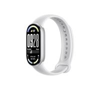 Xiaomi Smart Band 10 (Fitness Tracker), 1.72" AMOLED display, multimateriale, autonomia 21gg, ricarica rapida,150+sport, monitoraggio benessere e sonno, HyperOS 2.0, resistente 5ATM, Compass, Argento